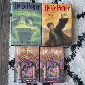 4 Harry Potter Books